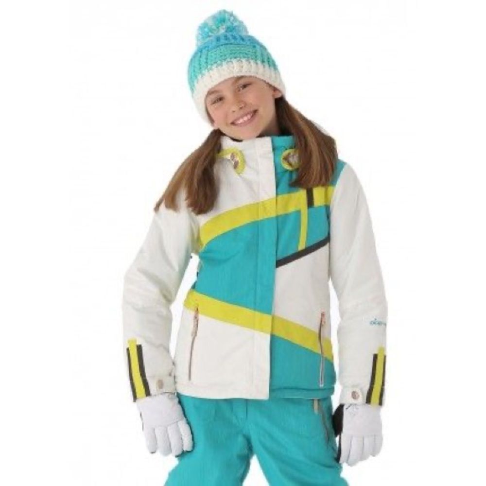 Girls Obermeyer Colorblock Snow Winter Jacket Sz 12